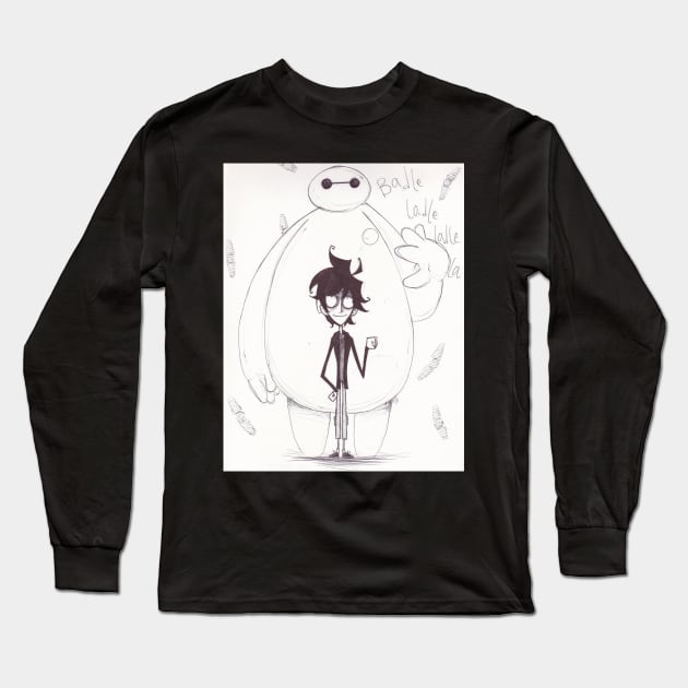 Fist Bump Long Sleeve T-Shirt by toothy.crow